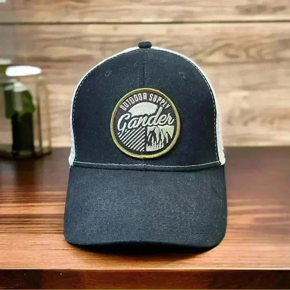 Gander Outdoor Supply Hat Adult Adjustable Mesh Hat Trucker Cap Mesh Snapback - Picture 1 of 3